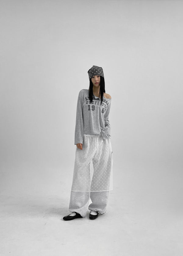 (UNISEX) Romsia Folding Carfender Twp Way Banding Pants