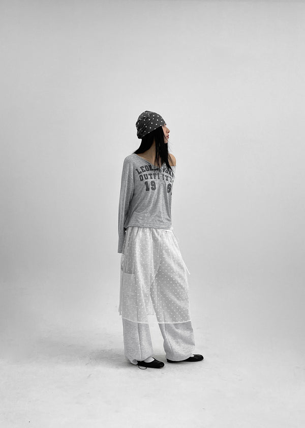 (UNISEX) Romsia Folding Carfender Twp Way Banding Pants