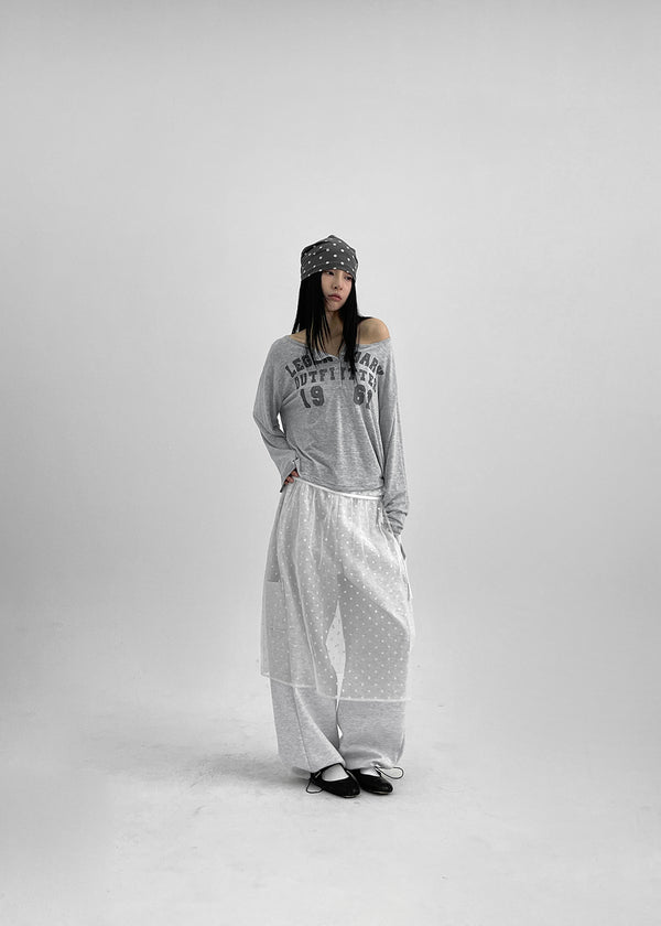 (UNISEX) Romsia Folding Carfender Twp Way Banding Pants