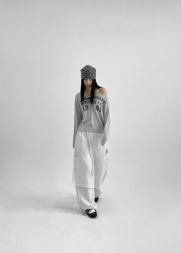 Loonky Loose Fit Graphic Long Sleeve Tee