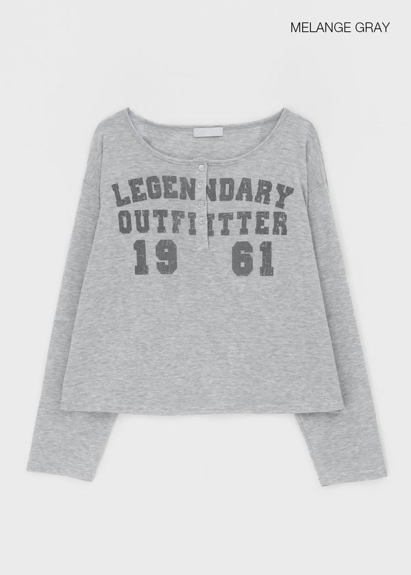 Loonky Loose Fit Graphic Long Sleeve Tee