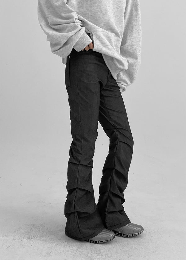 Kessy Shirring Bootcut Pants