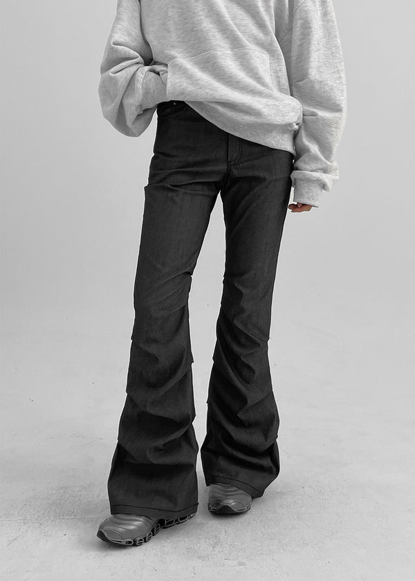 Kessy Shirring Bootcut Pants