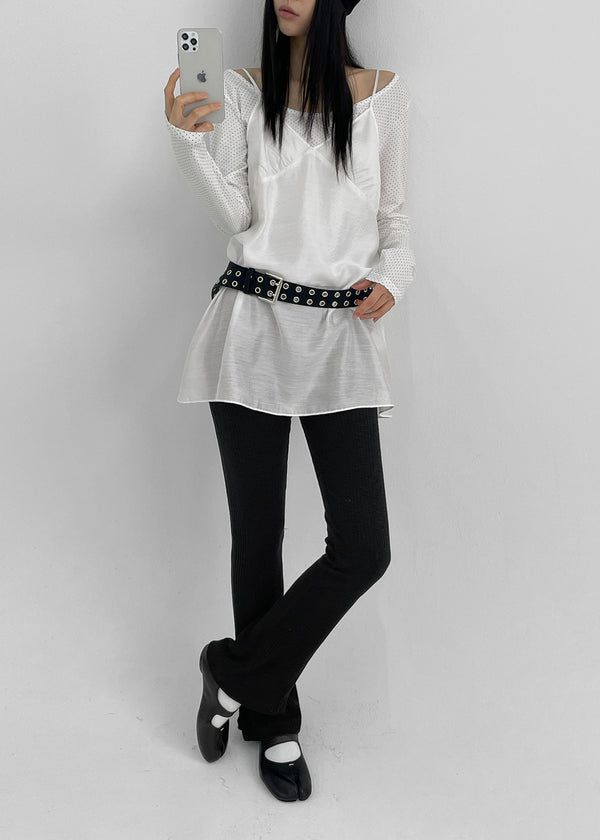 Hawkins Eyelet Leather Belt