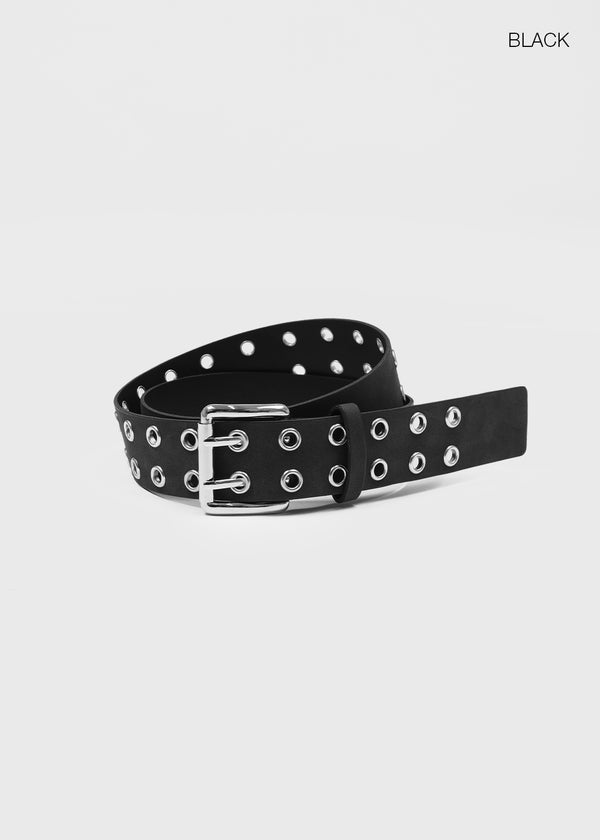 Hawkins Eyelet Leather Belt