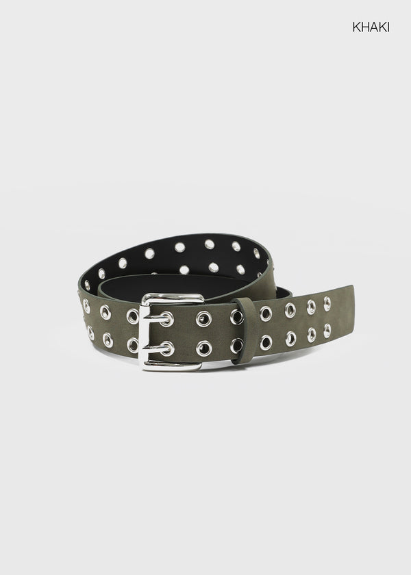 Hawkins Eyelet Leather Belt