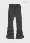 Kessy Shirring Bootcut Pants