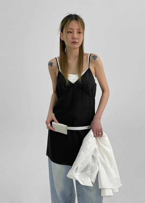 Edinut Stud Leather Cardholder Belt