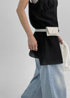 Edinut Stud Leather Cardholder Belt