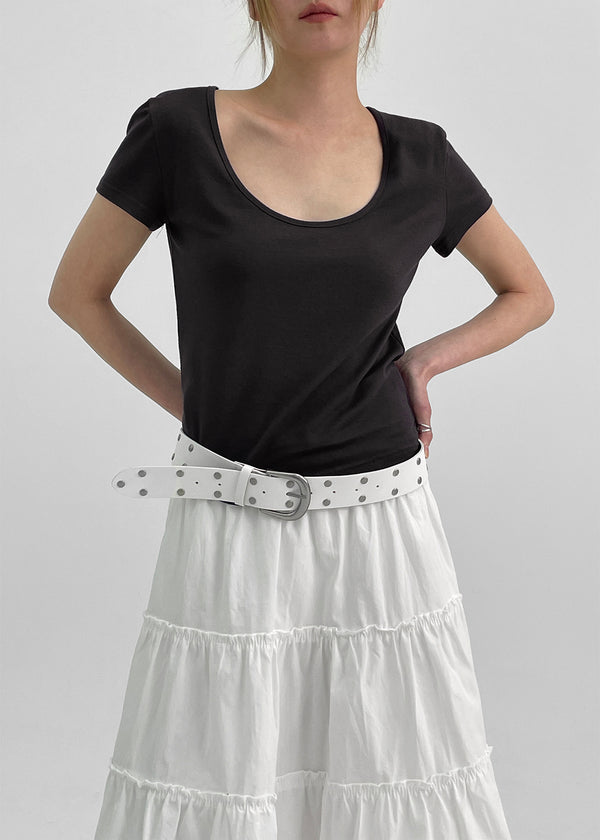 Comsol Leather Eyelet Belt