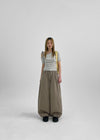 Fulton Back Pocket Balloon Wide Cotton Pants