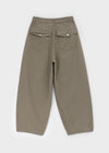 Fulton Back Pocket Balloon Wide Cotton Pants