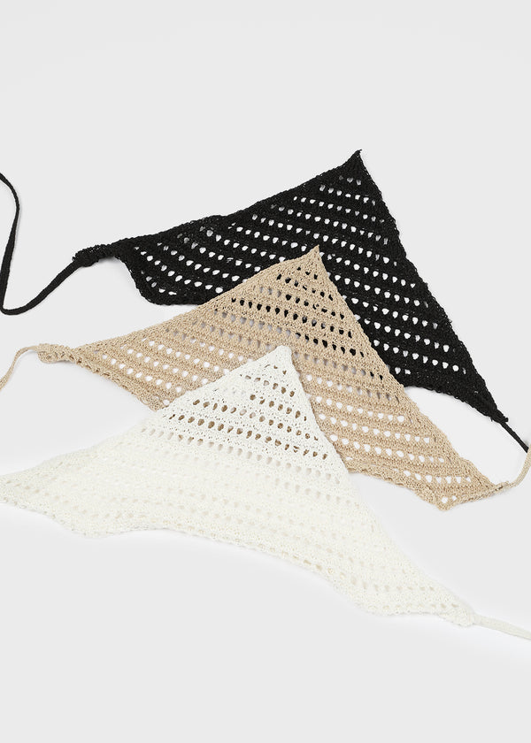 Koutong Net Strap Scarf