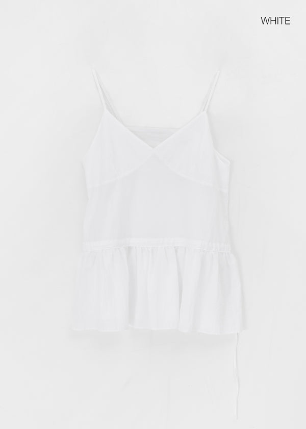 Lejing Layered Shirring Mini Dress