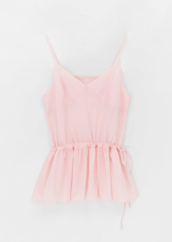 Lejing Layered Shirring Mini Dress