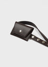 Edinut Stud Leather Cardholder Belt