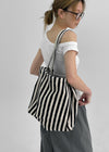 Bichillin Striped Shoulder Bag