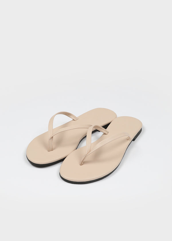 Mohiting Leather Flat Flip-Flops