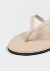 Mohiting Leather Flat Flip-Flops