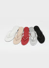 Mohiting Leather Flat Flip-Flops