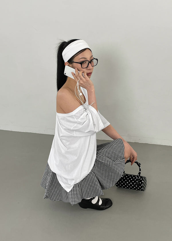 Kingking Dot Enamel Handle Bag