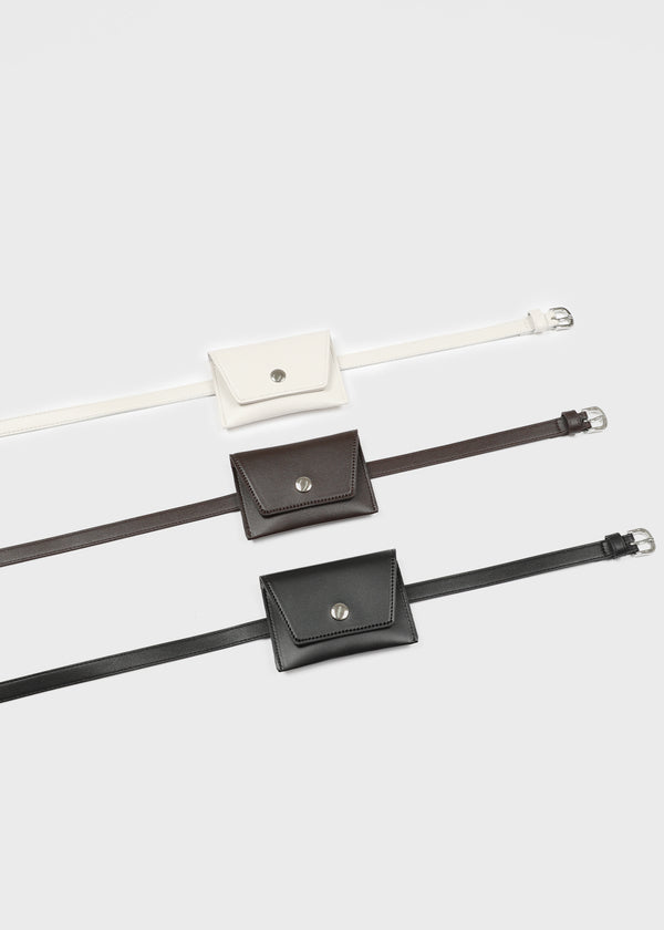 Oihe Leather Cardholder Belt