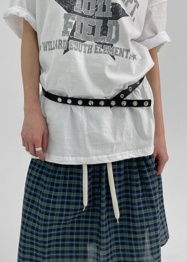Brugel Snap Button Leather Belt