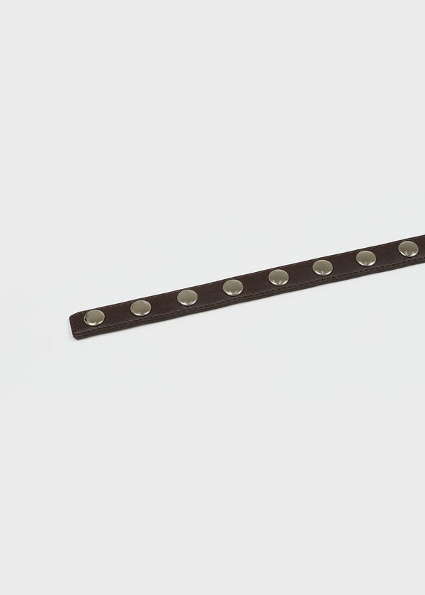 Brugel Snap Button Leather Belt