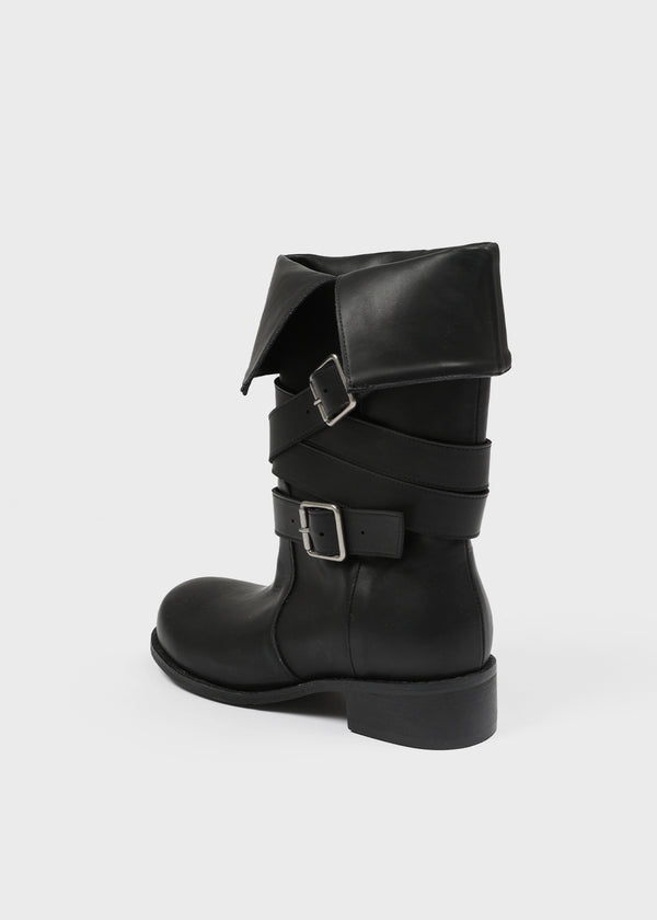 Partikan Two-Way Buckle Mid Boots