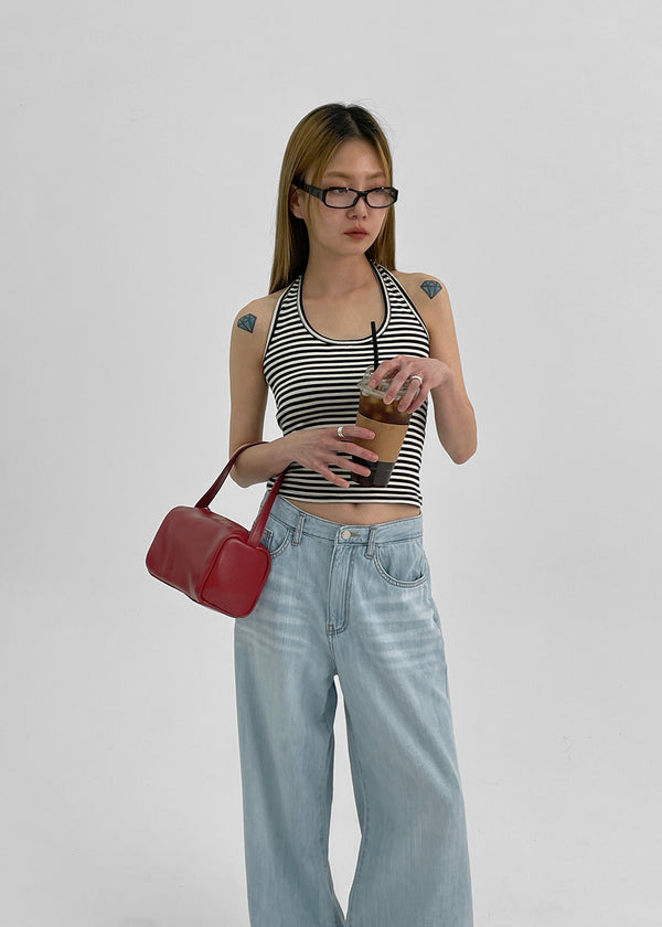 Semite Leather Mini Tote Bag