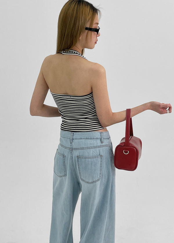 Semite Leather Mini Tote Bag