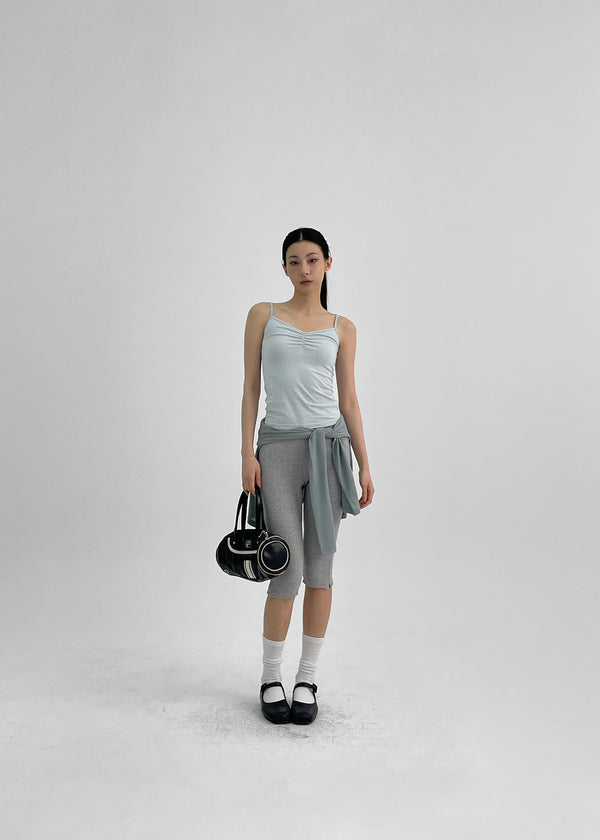 Ultnur Shirred Dot Tank Top