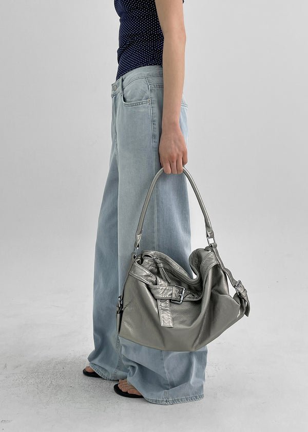 Geldon Two way Belt Leather Shoulder Bag