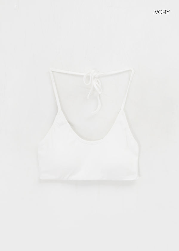 Capury Strap Halter Bra Top