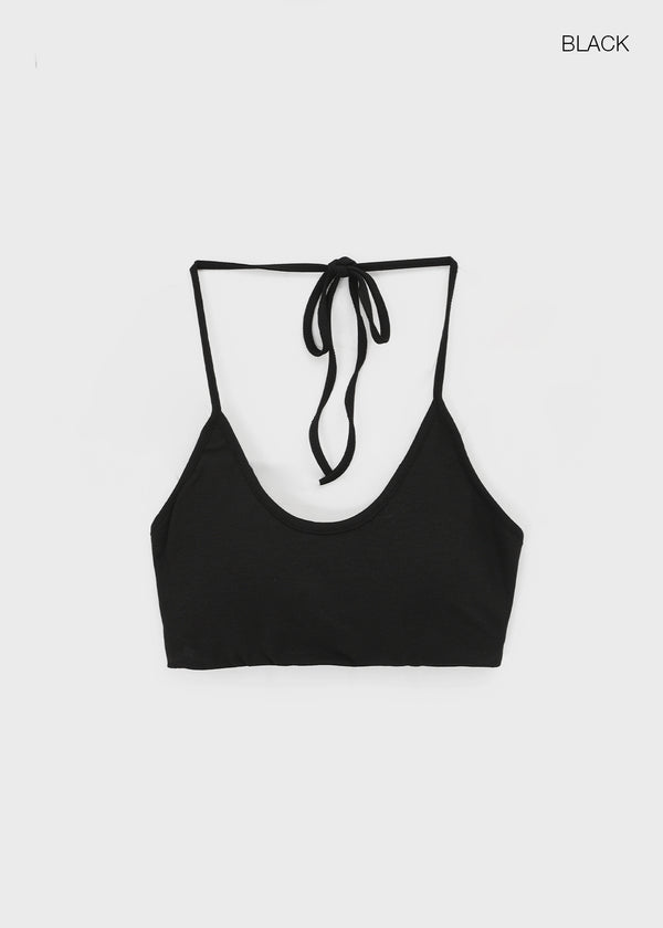 Capury Strap Halter Bra Top