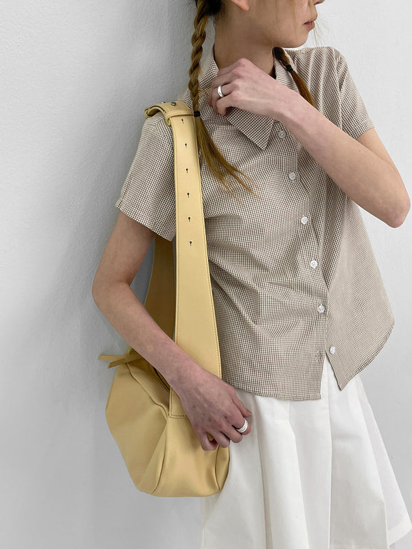 Diquas Leather Crossbody Bag