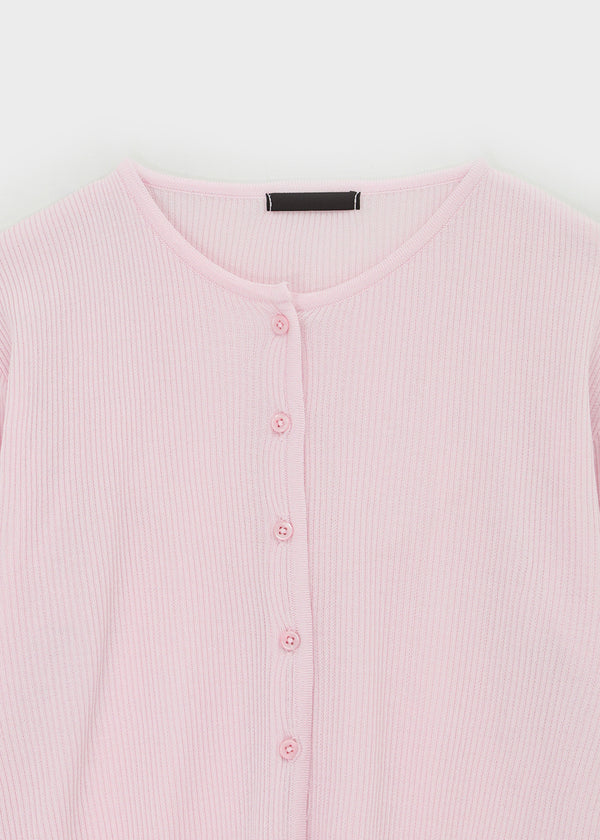 Elzip Summer Round Knit Cardigan