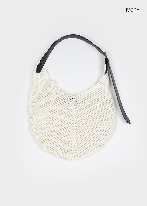 Robkey Net Knit Crossbody Bag