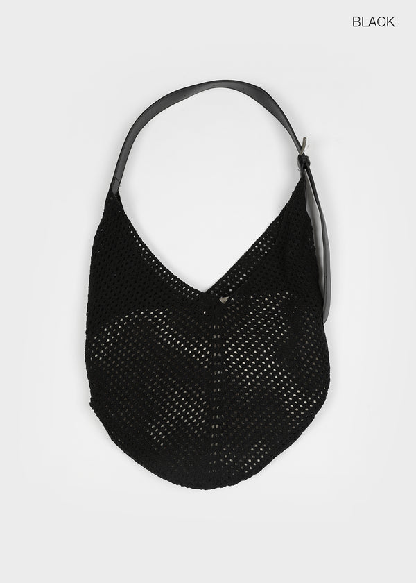 Robkey Net Knit Crossbody Bag