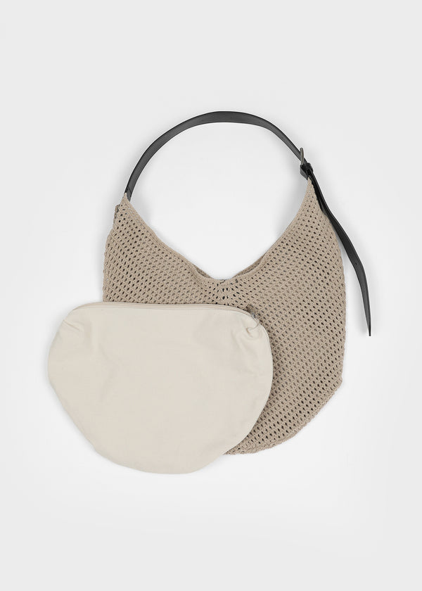 Robkey Net Knit Crossbody Bag