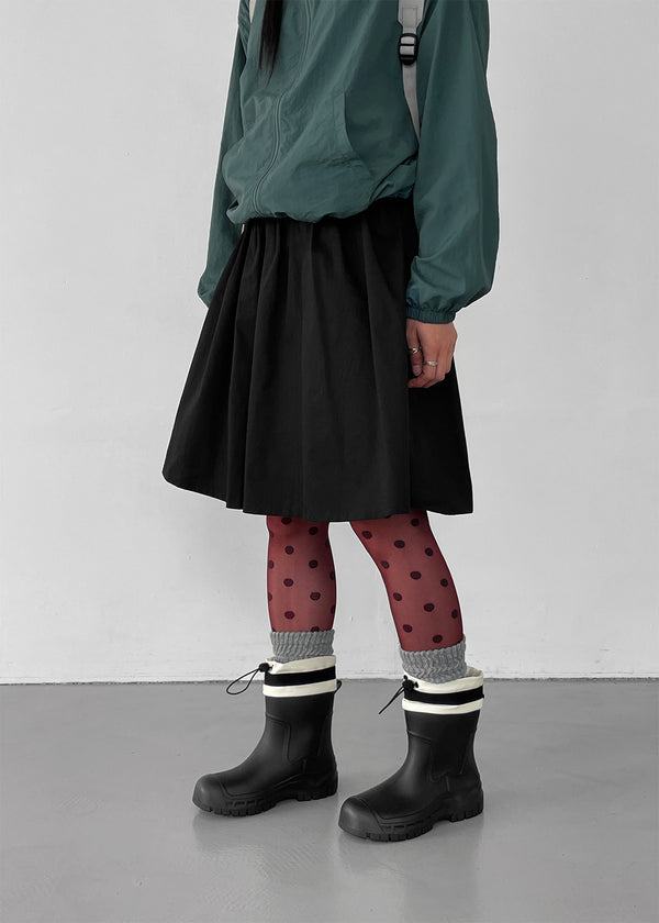 Jimben Cotton Basic Midi Skirt