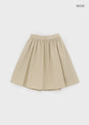 Jimben Cotton Basic Midi Skirt