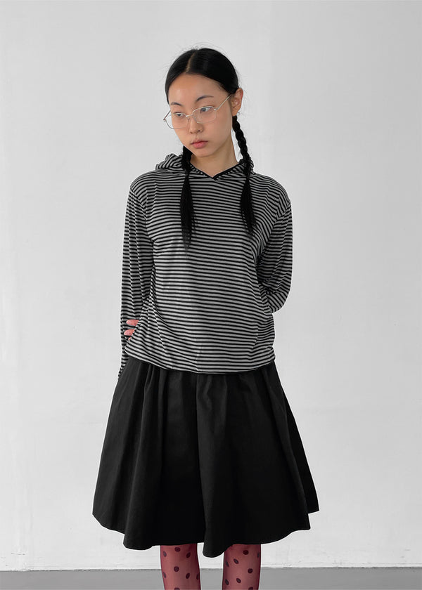 Dunang Summer Piping Stripe Hoodie