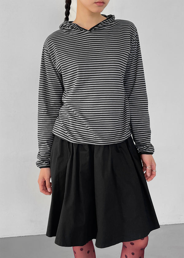 Dunang Summer Piping Stripe Hoodie