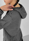 Dunang Summer Piping Stripe Hoodie