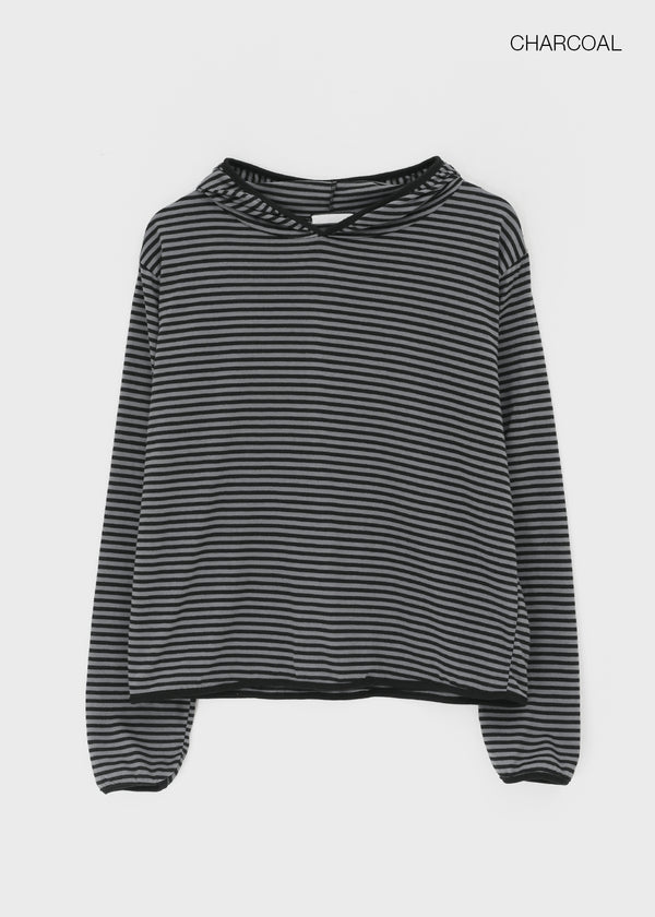 Dunang Summer Piping Stripe Hoodie