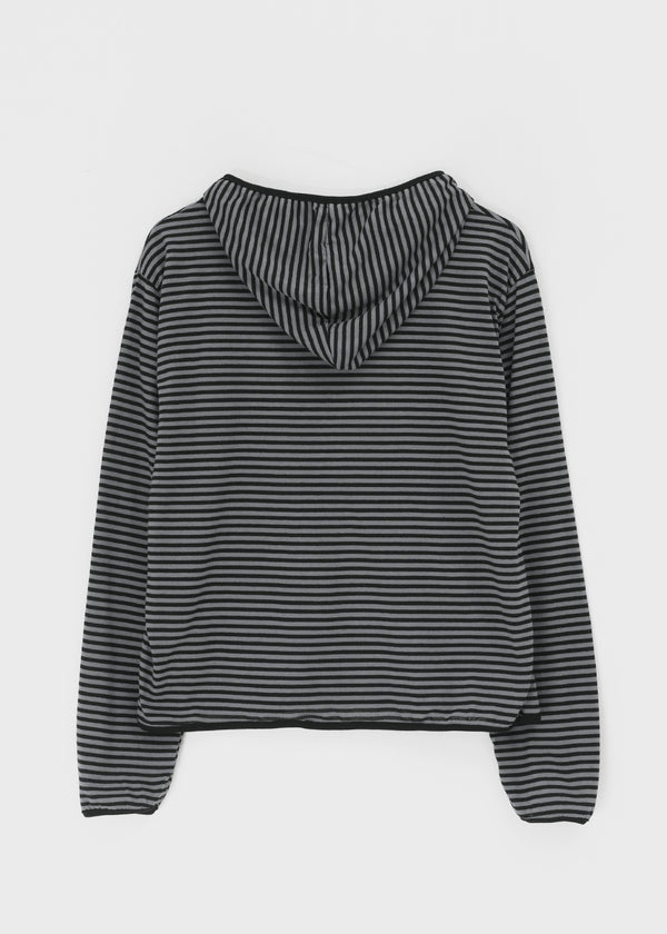 Dunang Summer Piping Stripe Hoodie