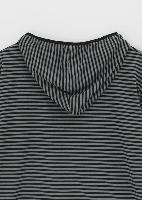 Dunang Summer Piping Stripe Hoodie