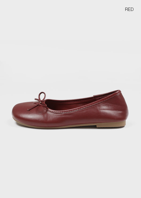 Hven Ribbon Round Flat Shoes