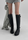 Rating Buckle Long Rain Boots